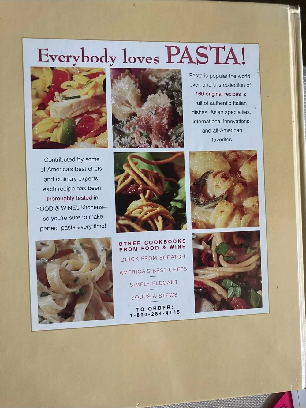 : Pasta Cookbook - Green Cover